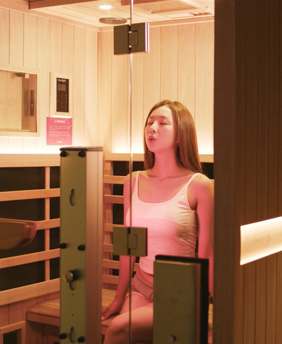Infrared sauna cabin